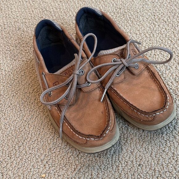 Sperry boys topsiders size 2.5 - Picture 1 of 6